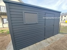 3X2,5 Blechgarage Container Metallgarage Schuppen Laube Gerätehaus PREMIUM*