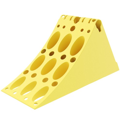Unterlegkeil gelb mit - unterlegkeil,