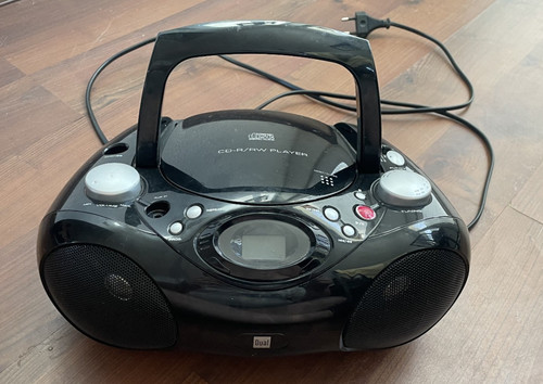 Dual boombox cd player - 38,