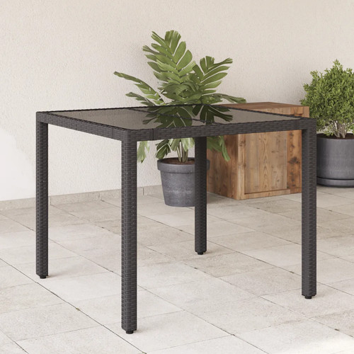 Gartentisch aus poly rattan - gartentisch,