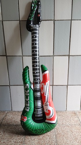Luftgitarre aufblasbare - luftgitarre,
