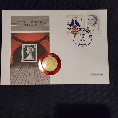 Numisbrief grace kelly - numisbrief,