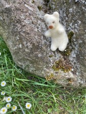 Eisbär Filz Gefilzt