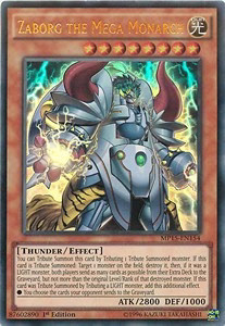 Yugioh zaborg der megamonarch - yugioh,