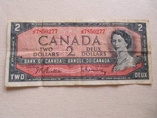 140*  2 Dollar Schein Banknote