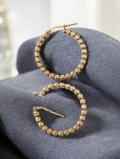 Ohrringe Creolen x Damen (925