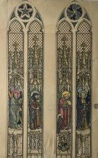 Spitzbogen-Fenster Kirche St