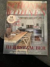 Zeitschrift Schöner Wohnen, Ausgabe Oktober 2025