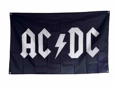 ACDC ROCK BAND MUSIC FLAG