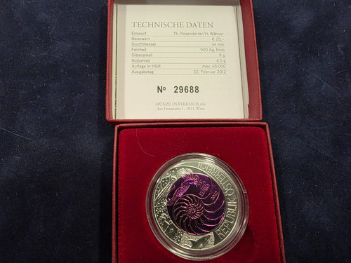 Euro silber niob - silber,