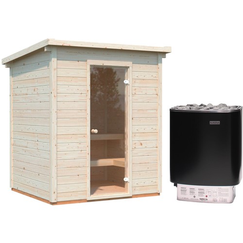 Sauna set mit - set, 2,6m²