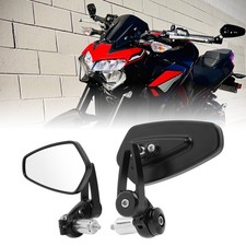 2x Motorrad Lenkerendenspiegel