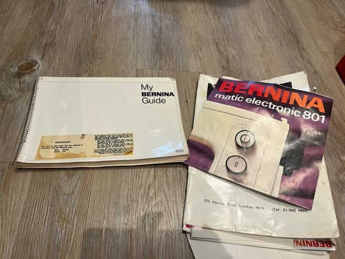 Bernina guide vintage - bernina,