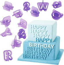 Fondant Buchstaben Ausstecher