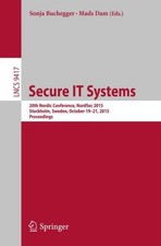 Secure IT Systems Mads Dam
