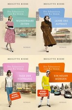 Brigitte Riebe / Die Schwestern vom Ku'damm Band 1-4 plus 1 exklusives Postk ...