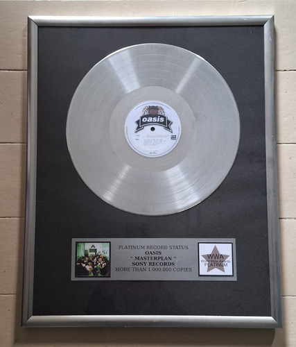 Oasis framed vinyl - vinyl, record