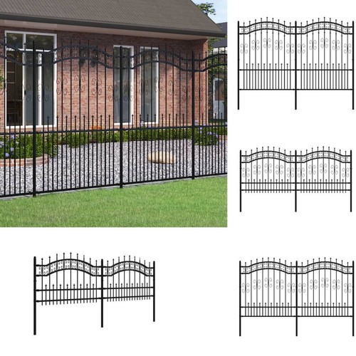 Steckzaun metall teichzaun - steckzaun,