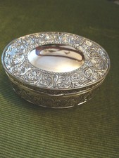 Große Ovale Schmuckdose  Mit