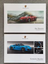 Porsche Boxster Bj. 2014 Katalog Verkaufsprospekt