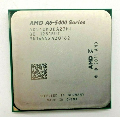 Amd series 5400k - amd, a6-series
