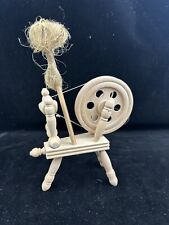 DDR Deko - Spinnrad - aus Holz