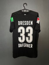 DYNAMO DRESDEN 2021/2022 AWAY MATCH WORN FUSSBALLTRIKOT #33 DAFARNER GRÖSSE M
