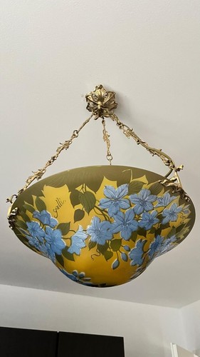Emile galle art lampe - ,