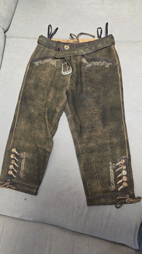 Damen trachten leder - 7/8, hose