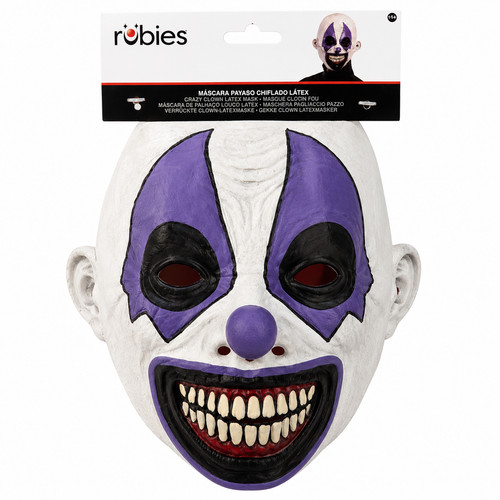 Rubie crazy clown latex - clown,