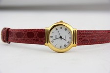 CMI Quartz klassische gelbgoldfarbene Damenuhr DAU # 12454