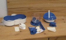 Tupperware Oceano, Bad, O 03, O 09, O 01, O 02, Zahnputzbecher, Schalen, Seifens