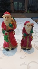 Kerzen 2x Weihnachtsmann