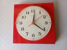 Küchenuhr  Weimar Quartz rot