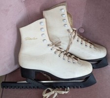 Starlet Schlittschuhe KufenSchoner 39 weiß white Romance Eiskunstlauf 250mm 