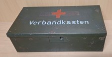 Alter Luftschutz Verbandkasten 1940er Jahre  2. WK II  Löwen-Apotheke Leipzig