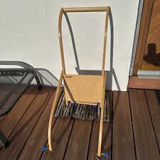 Original Holz Babylehne ?für Holz Schlitten Jung und Alt ;-) !!!OHNE SCHLITTEN