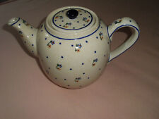 Original Bunzlauer Keramik Teekanne 2L im Dekor 111  Kaffeekanne