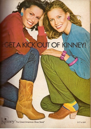 1979 kinney cowboy boots - kinney, clogs