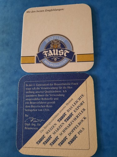 Bierdeckel faust 4 - ,