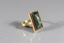 Bauhaus Art Deco Ring 585 Gold