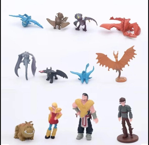 Teiliges figuren - 12,