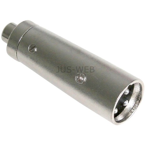 Adapter 3pol xlr stecker - xlr,