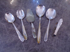 WMF Modell WIEN Satz 6 Vorleger Vorlegeteile Silber 90er TOP !