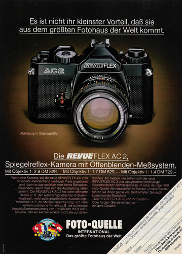 Revue flex camera 1979 - revue,