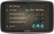 TomTom LKW Navigationsgerät GO Professional 6250 (6", Sonderziele & Routen LKW)-