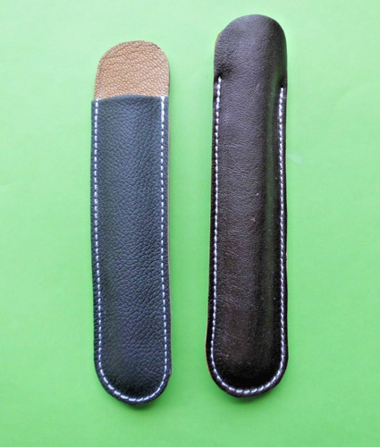 Stifte etui aus - leder,