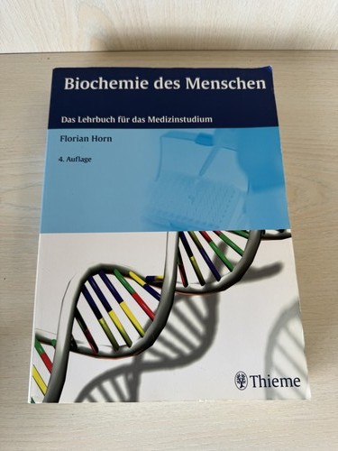 Biochemie des menschen - biochemie,
