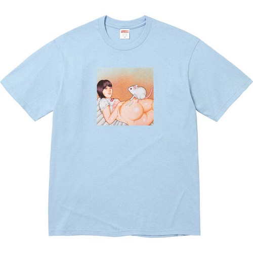Supreme mouse tee - mouse, powder