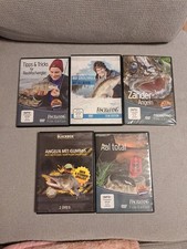 Angeln DVD Sammlung Aal Total Raubfisch Uli Beyer Zander Angeln Angelzubehör...